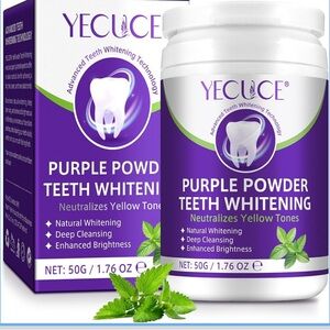 Purple Powder Teeth Whitening